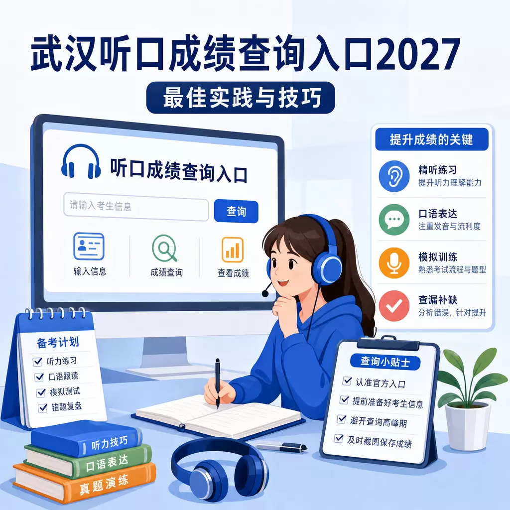 武汉听口成绩查询入口2027的最佳实践与技巧