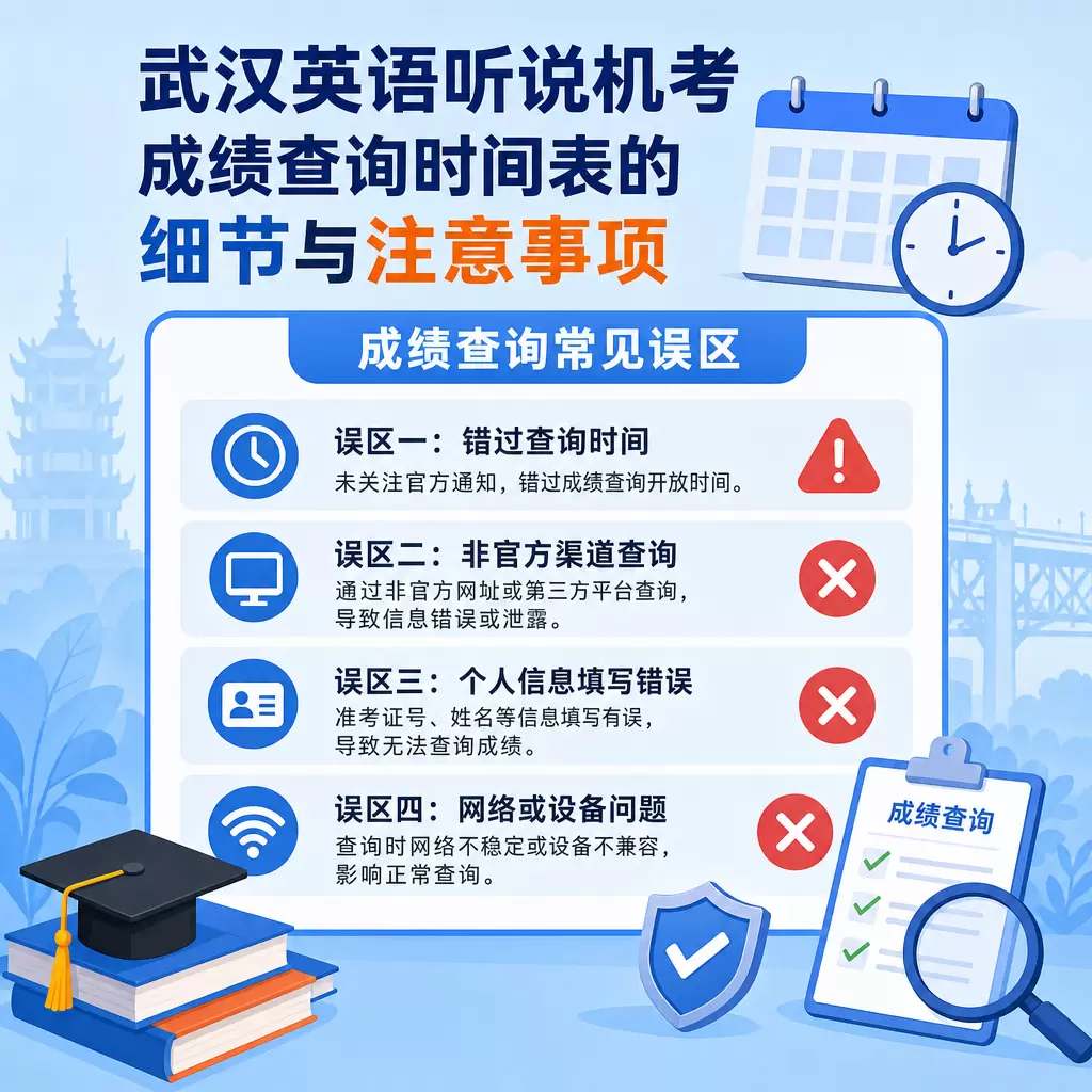 武汉英语听说机考成绩查询时间表的细节与注意事项