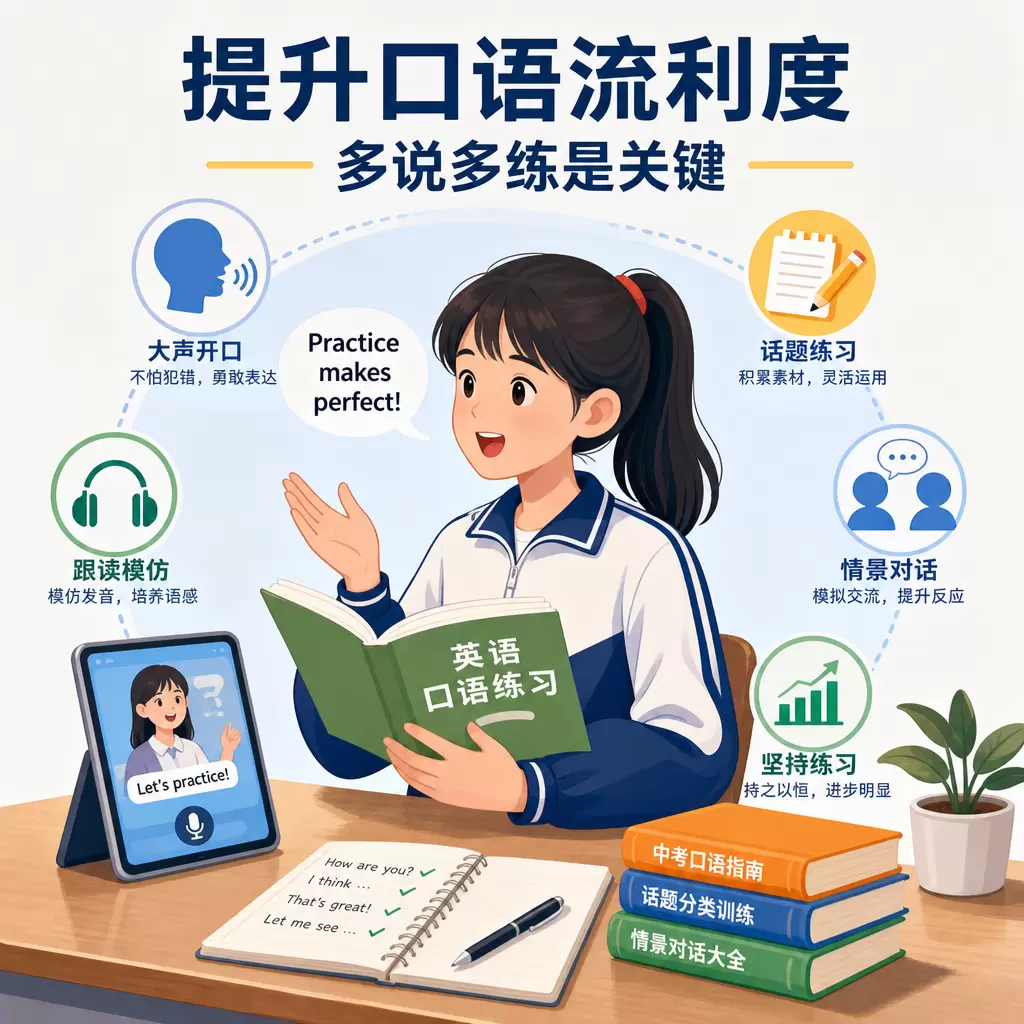 武汉初中英语口语考试的复习资料推荐与使用指南
