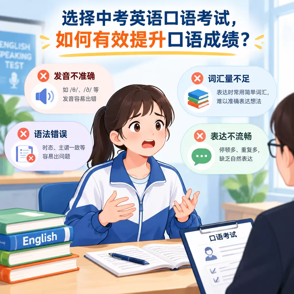 选择武汉中考英语口语考试,如何有效提升口语成绩?