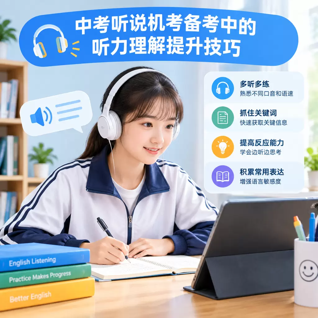 秭归中考听说机考备考中的听力理解提升技巧