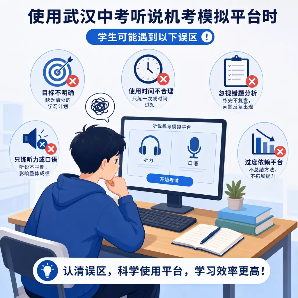 如何最大化利用武汉中考听说机考模拟平台进行学习?