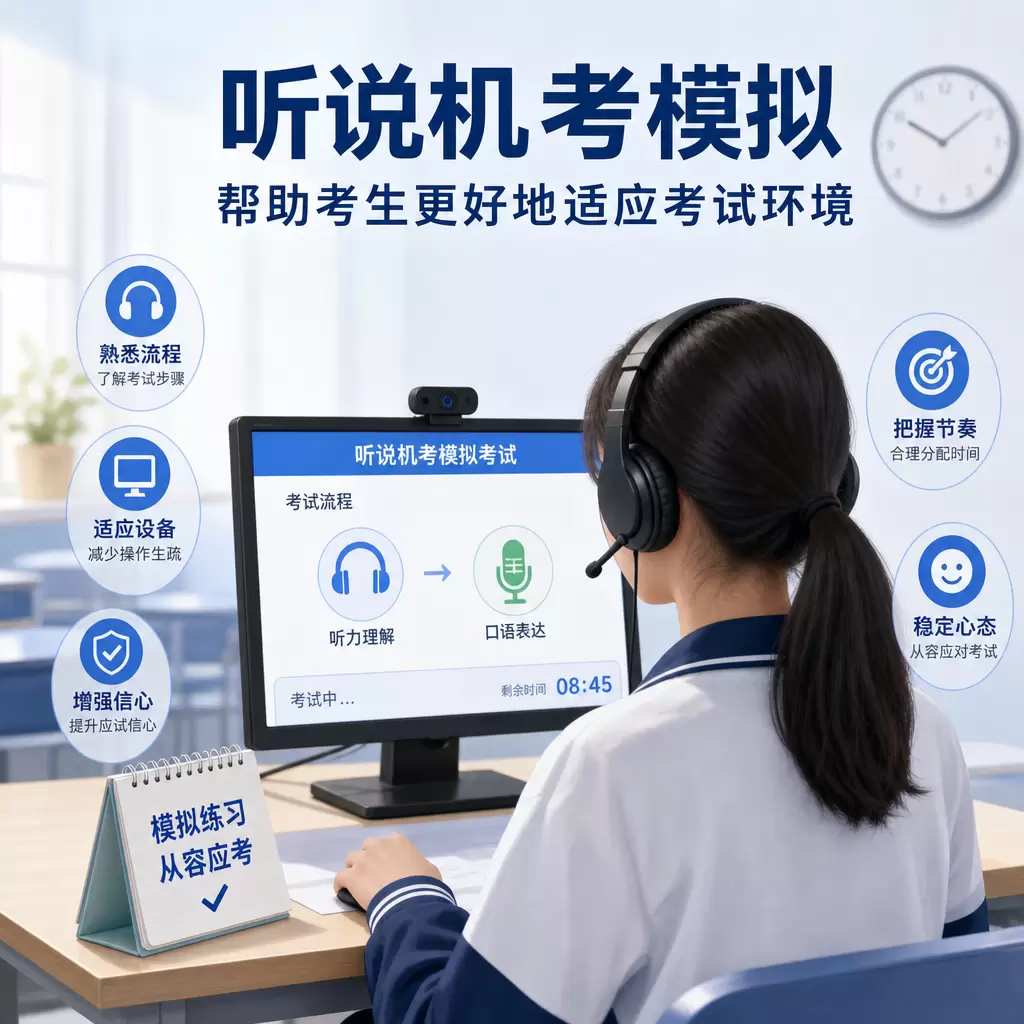 武汉中考听说机考备考中的应试技巧与心态调整
