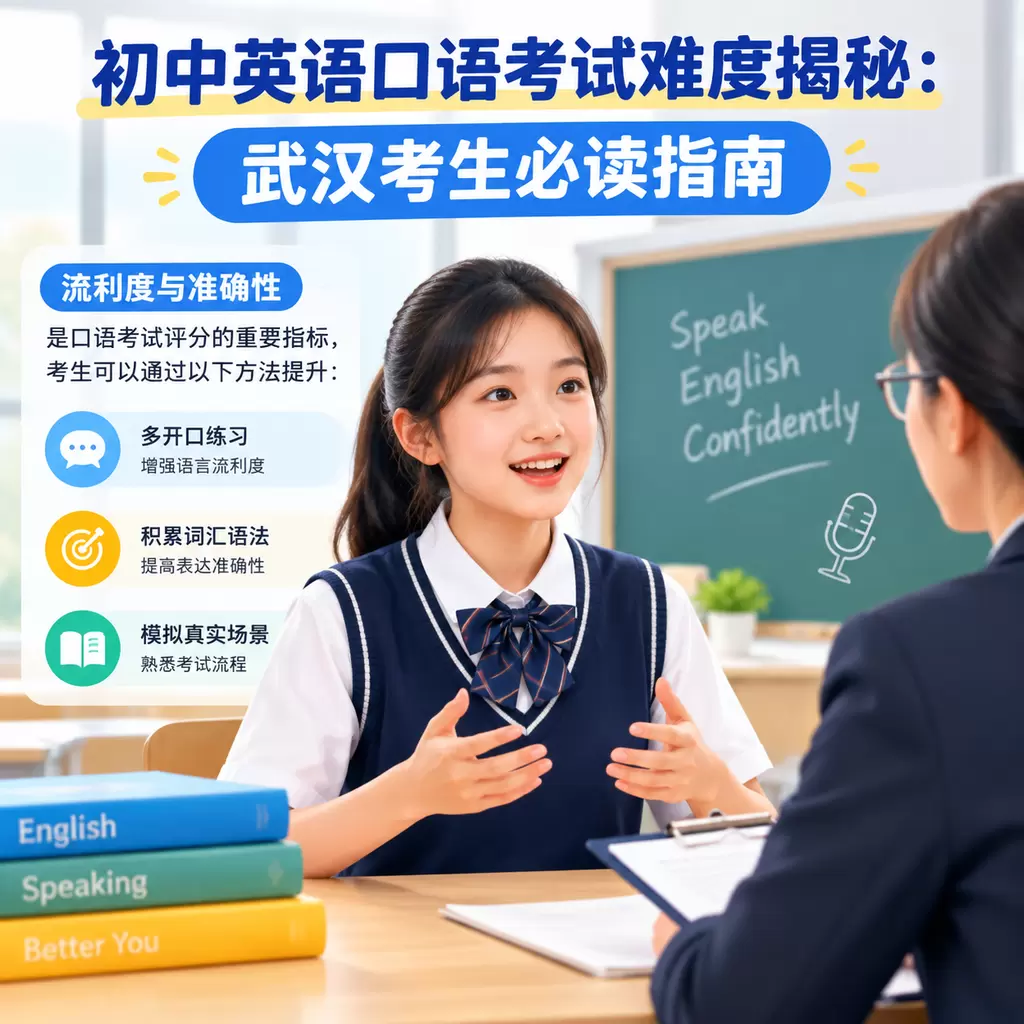 初中英语口语考试难度揭秘:武汉考生必读指南