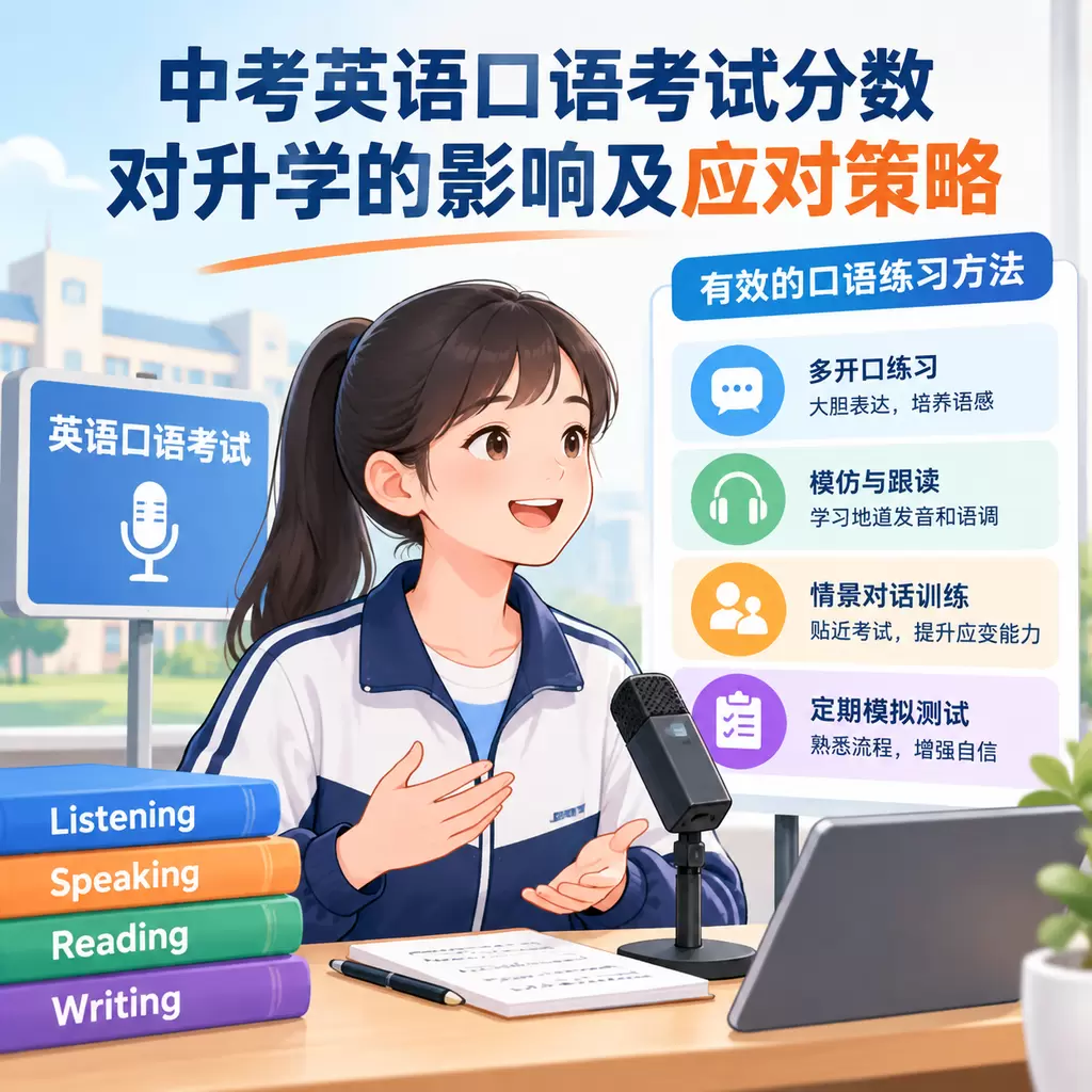 武汉中考英语口语考试分数对升学的影响及应对策略