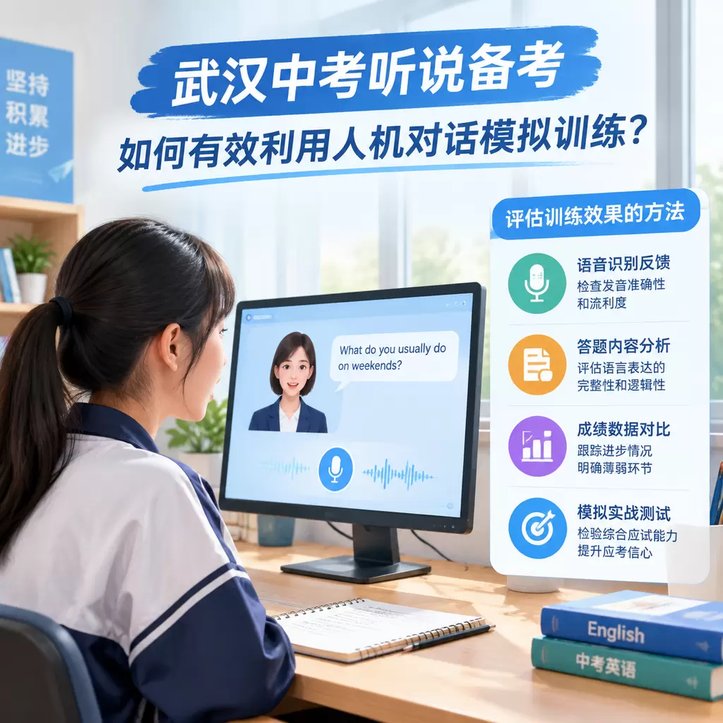 武汉中考听说备考,如何有效利用人机对话模拟训练?
