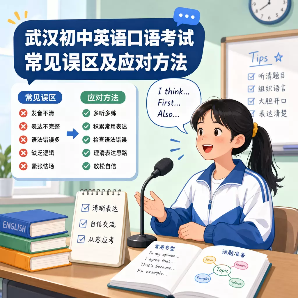 武汉初中英语口语考试的常见误区及应对方法