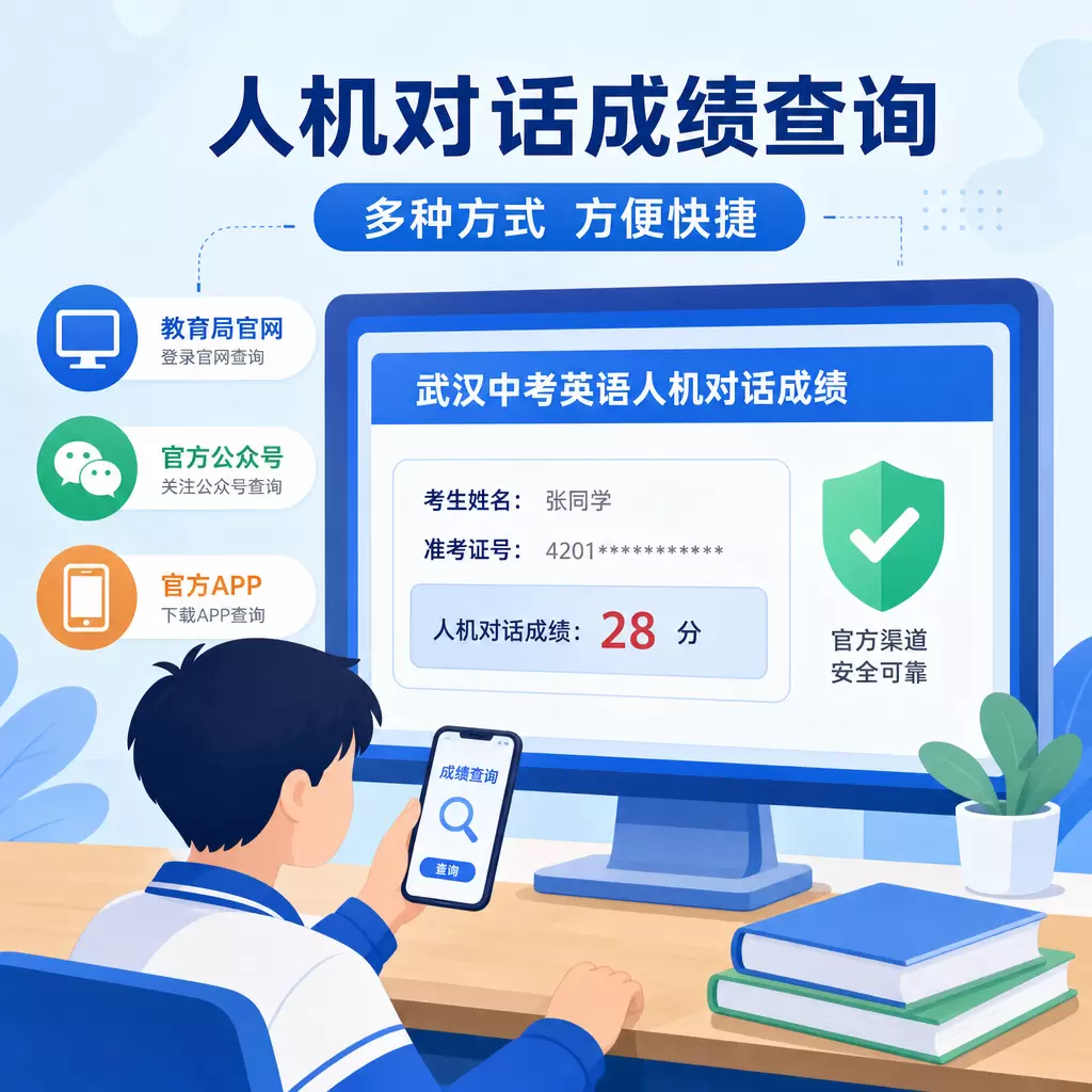 武汉中考英语人机对话成绩录入总分的时间安排与注意事项