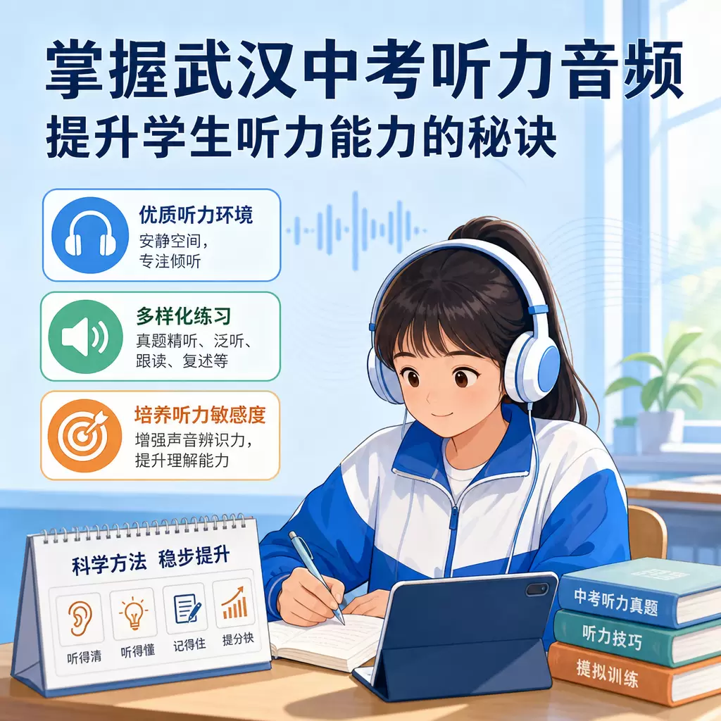 掌握武汉中考听力音频,提升学生听力能力的秘诀