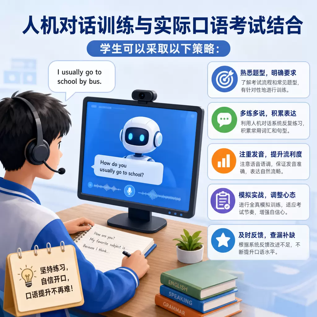 武汉中考英语口语提升秘籍:人机对话训练全解析