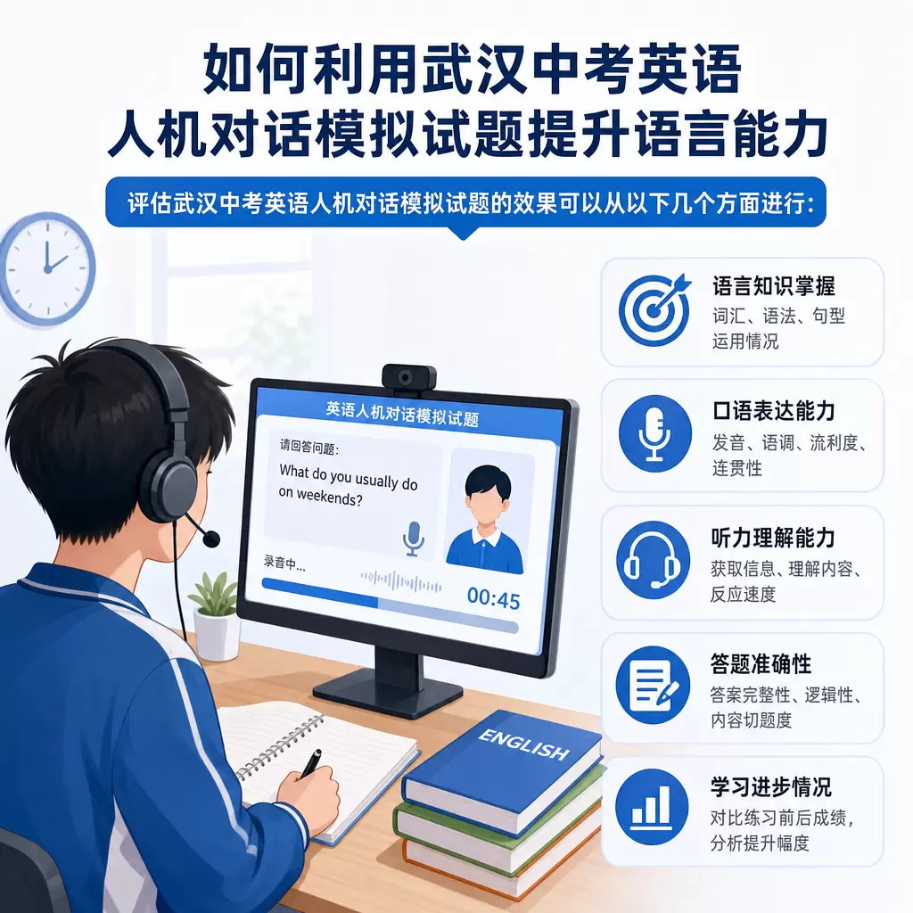 如何利用武汉中考英语人机对话模拟试题提升语言能力