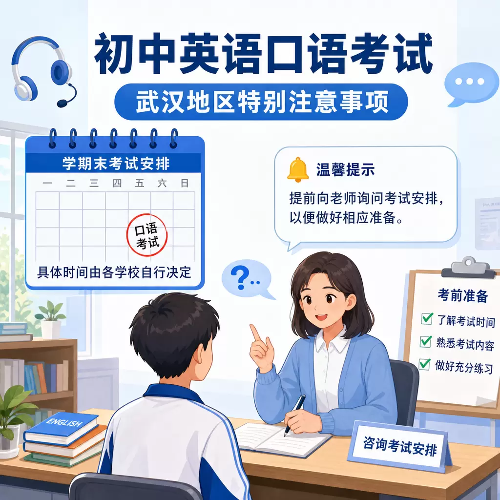 初中英语口语考试难度分析:武汉地区特别注意事项