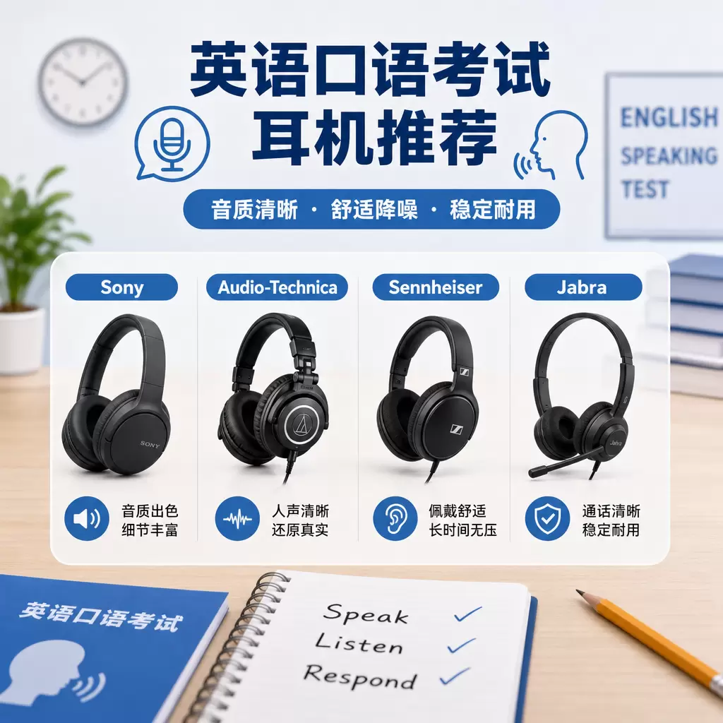 武汉英语口语考试耳机使用技巧与品牌推荐