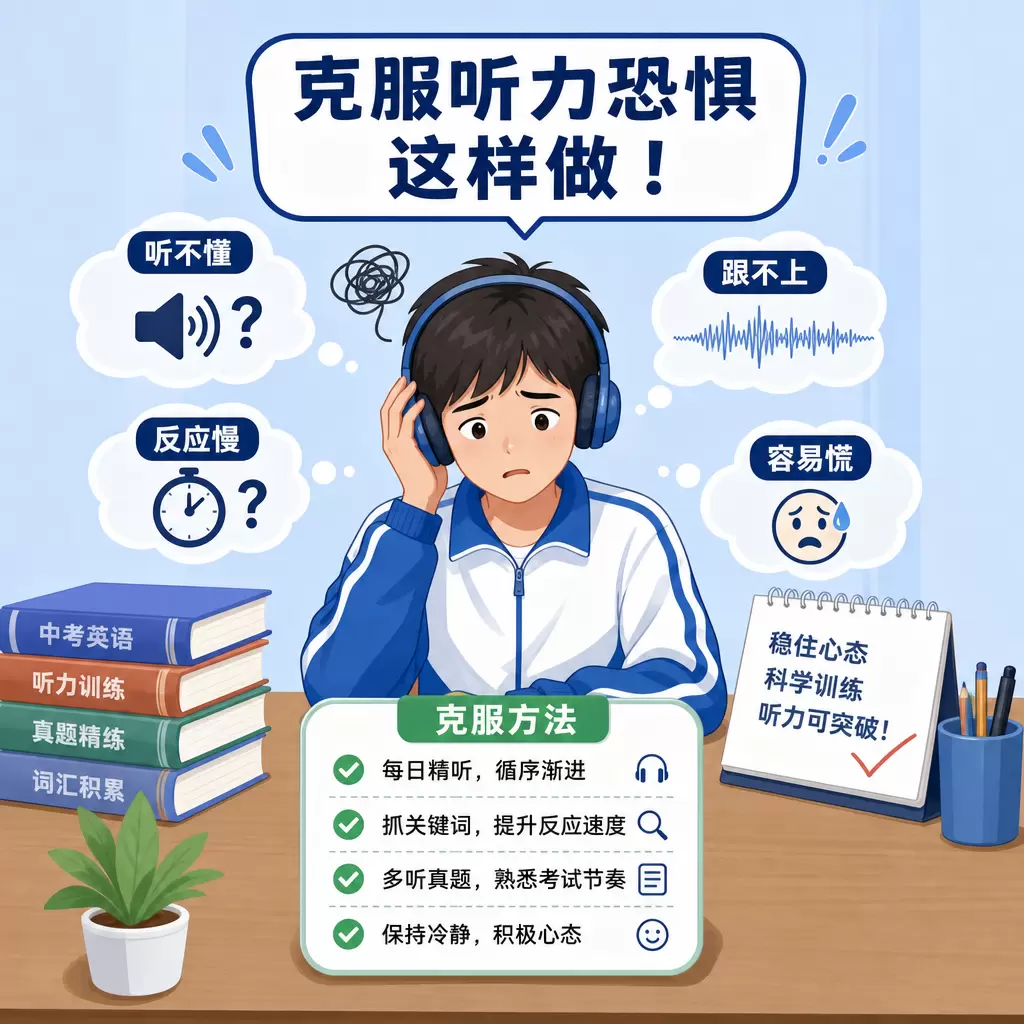 武汉中考英语听说提分的常见误区与解决方案