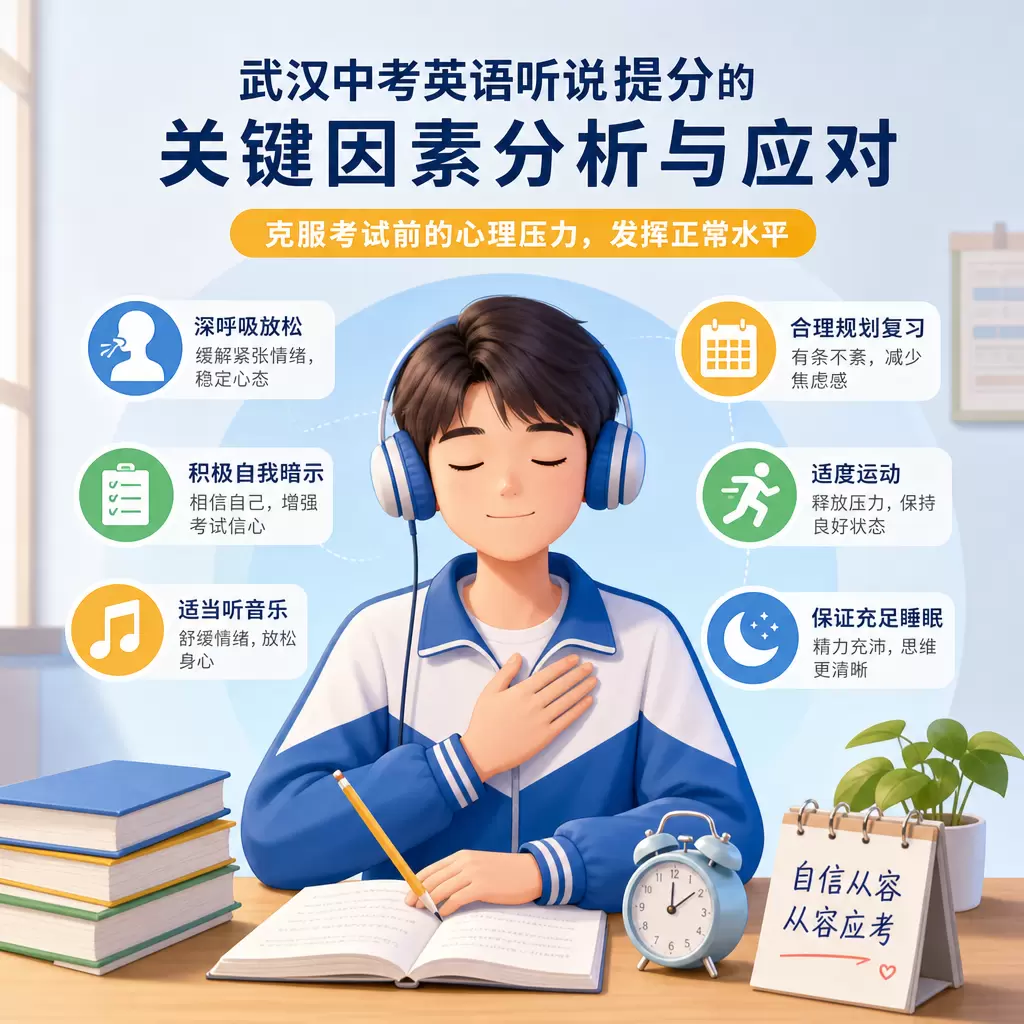 武汉中考英语听说提分的关键因素分析与应对