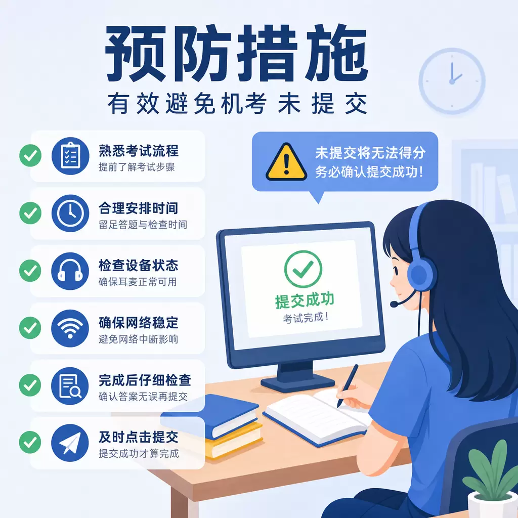 武汉听说机考未提交,如何有效减少损失?