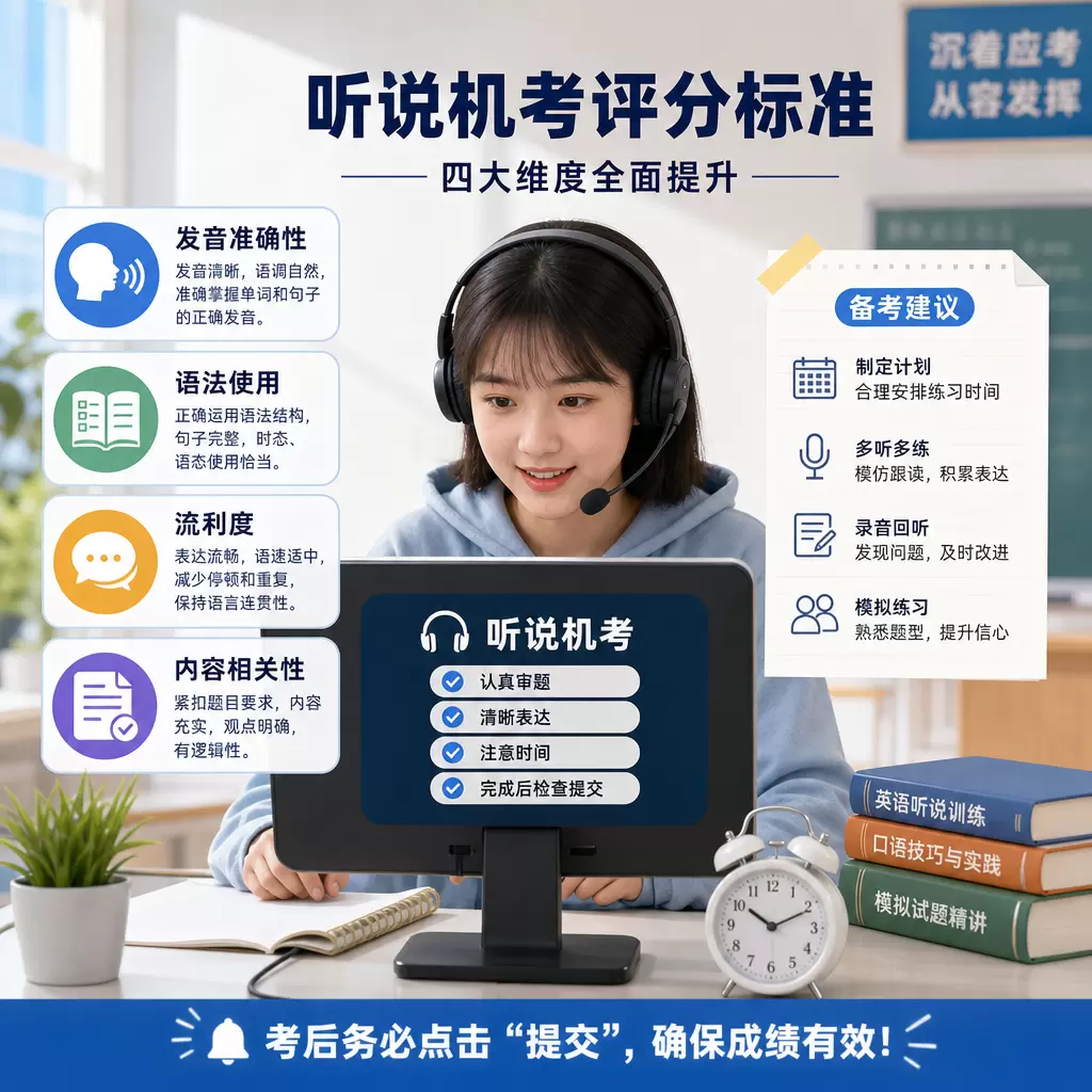 避免武汉听说机考未提交:考生须知的技巧与建议