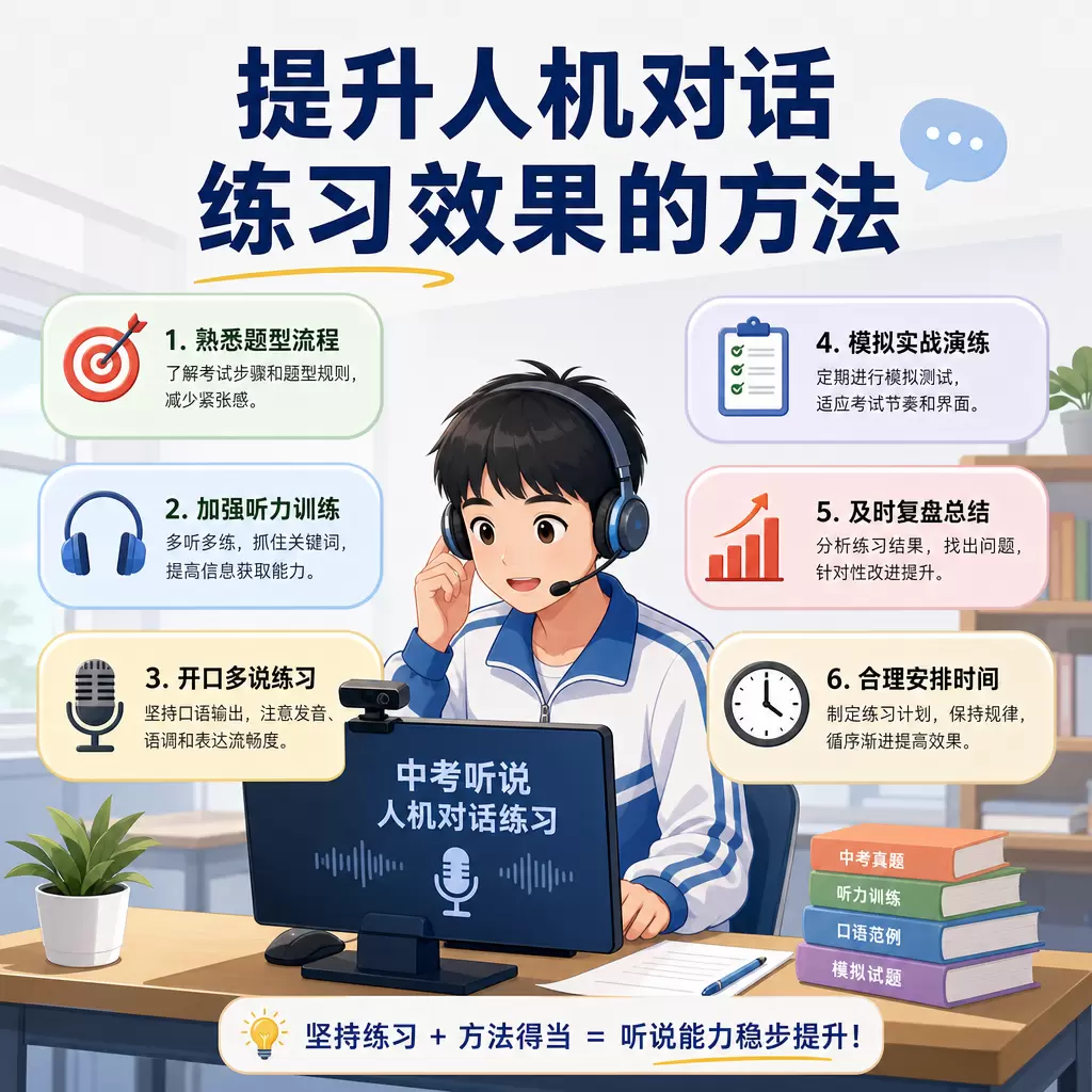 武汉初三家长必知的中考听说人机对话练习技巧