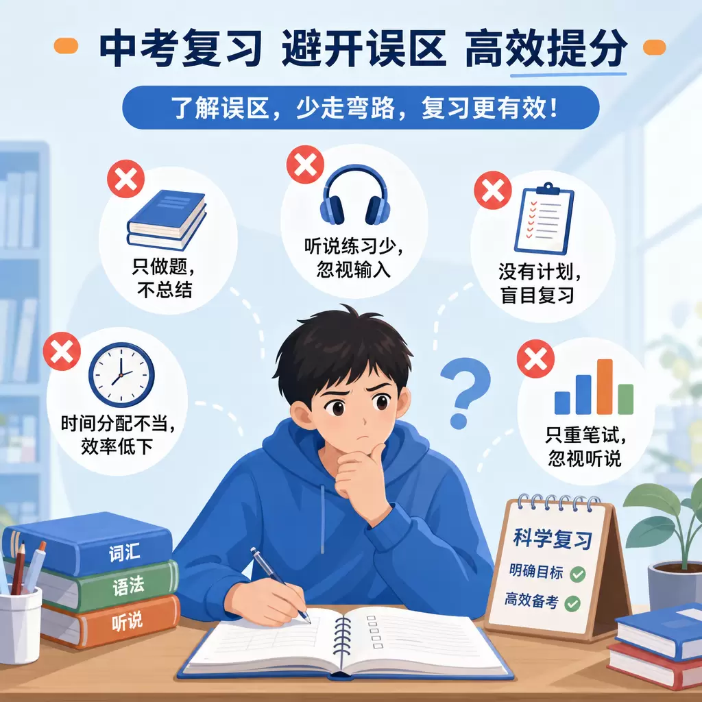 武汉中考人机对话笔试90分与听说30分的有效复习方法