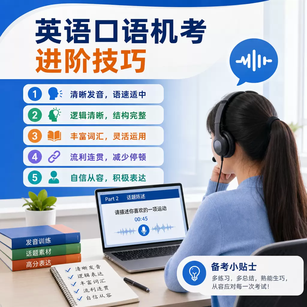 从零开始,秭归英语口语机考技巧全攻略