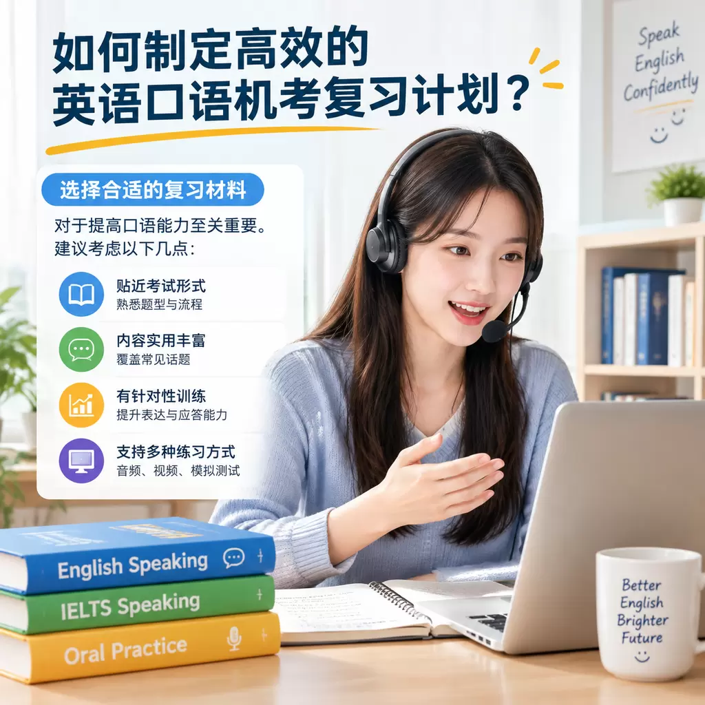 如何制定高效的英语口语机考复习计划?