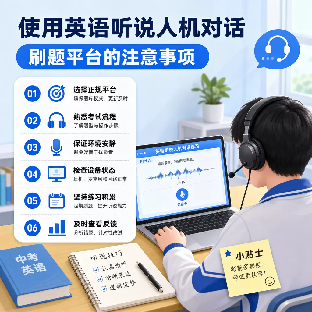 秭归中考生必备:英语听说人机对话刷题平台推荐