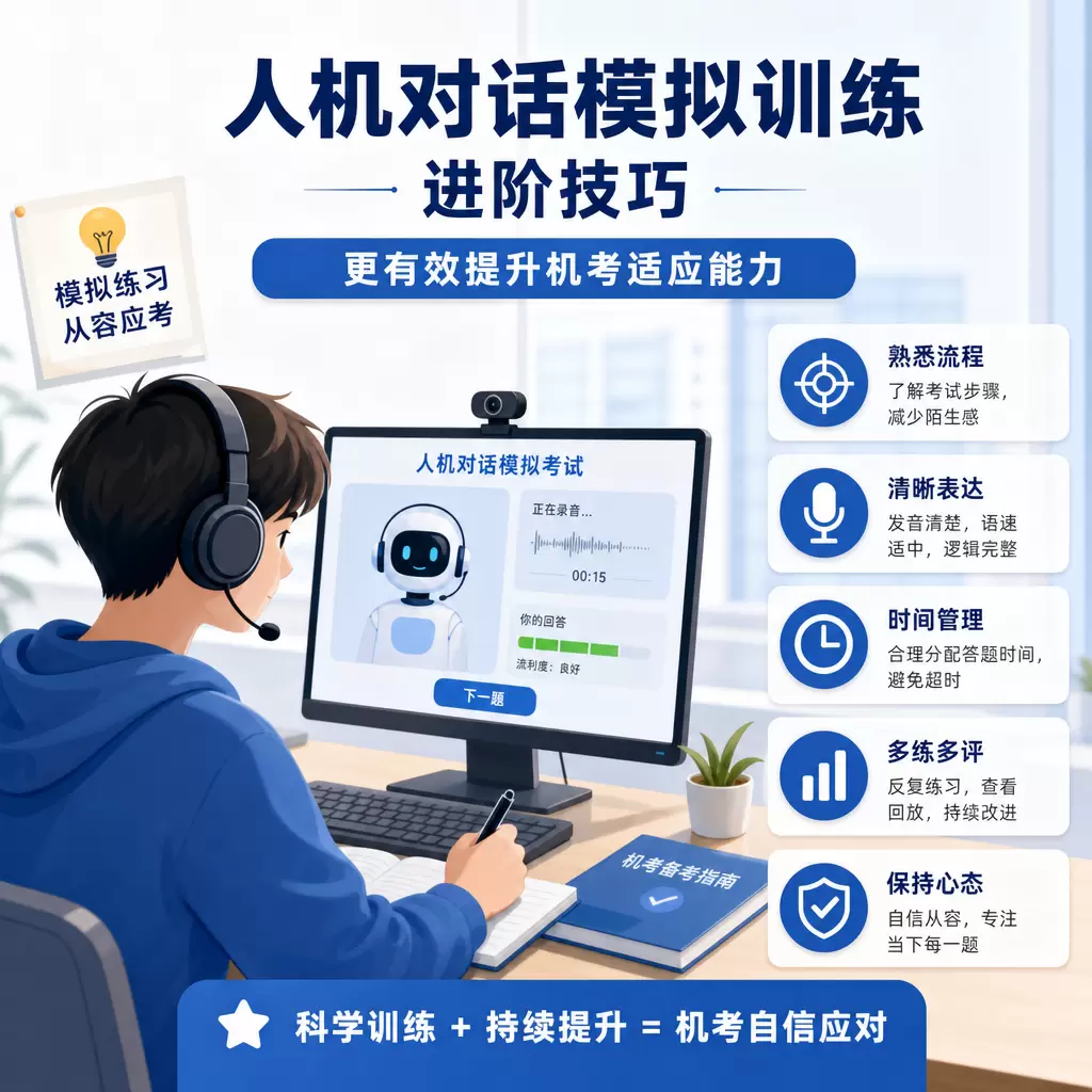 如何在秭归提前适应机考?人机对话模拟训练指南