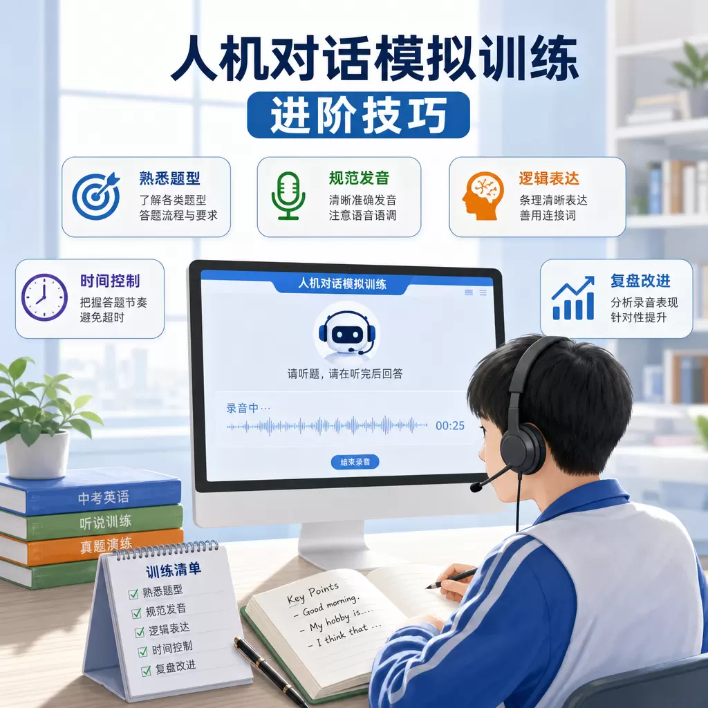 秭归中考复习:人机对话模拟训练的最佳实践