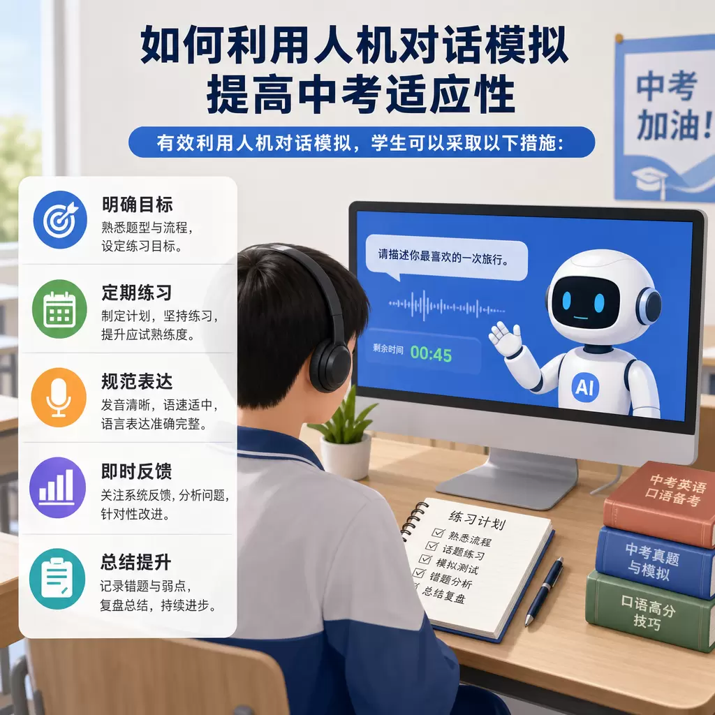 如何在秭归利用人机对话模拟提高中考适应性