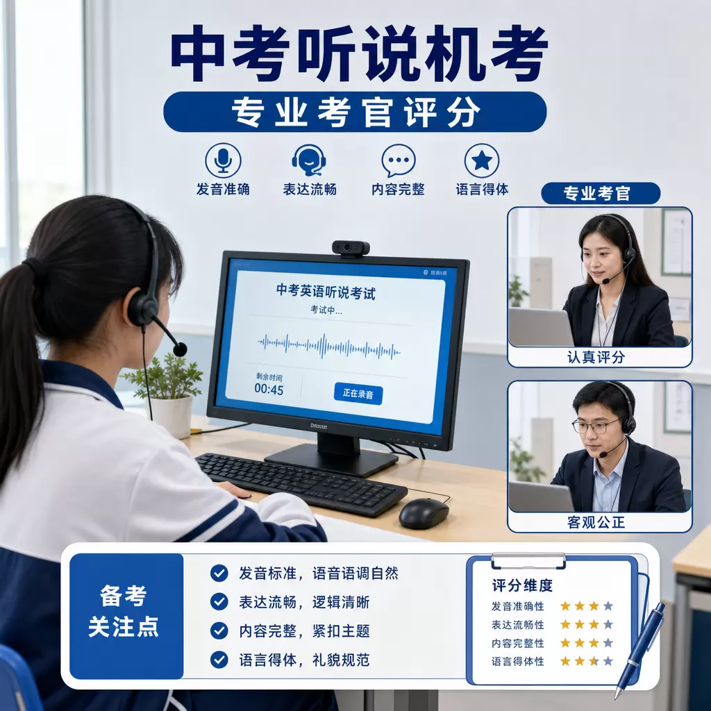 秭归考生必看:武汉中考听说机考报名流程详解