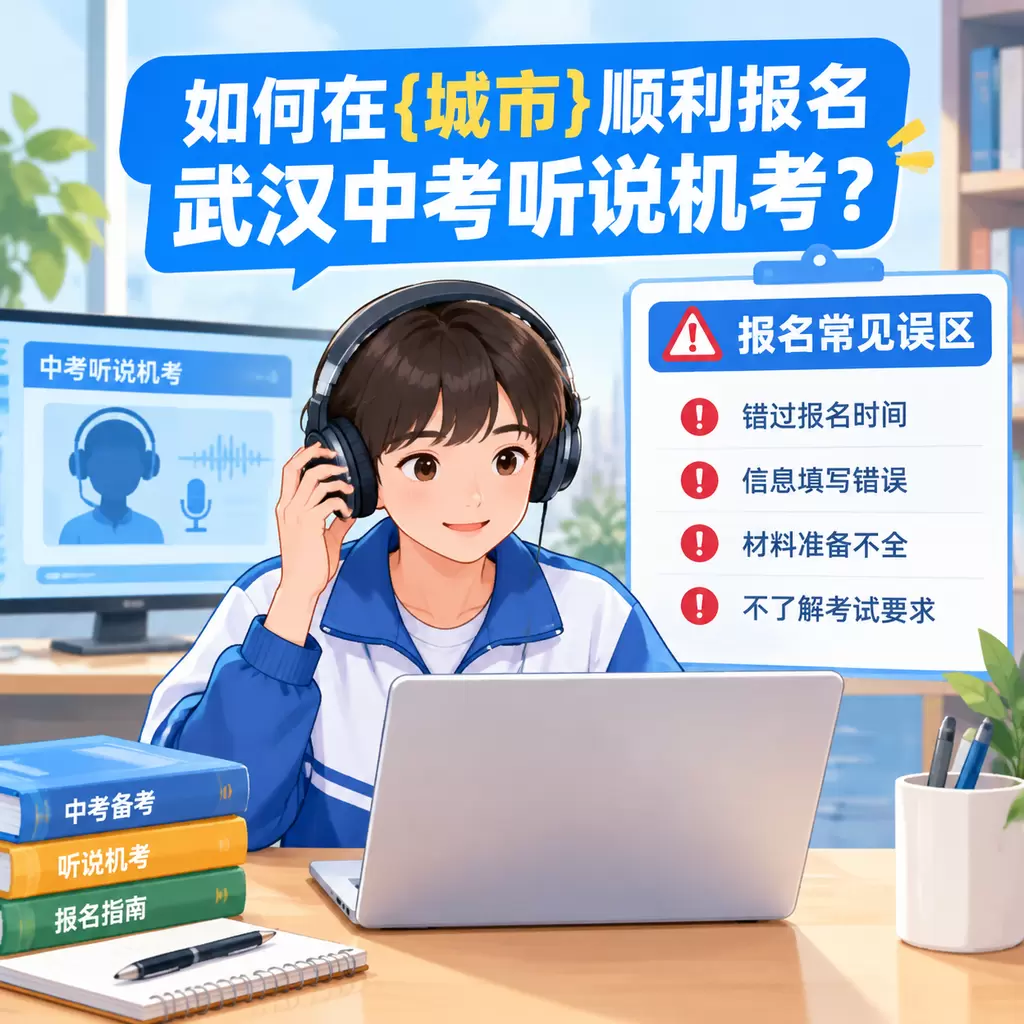 如何在秭归顺利报名武汉中考听说机考?