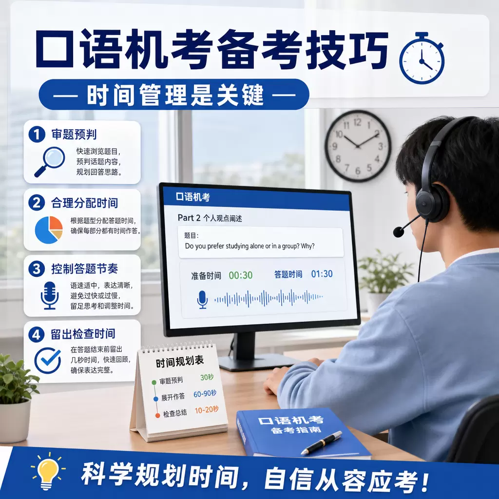 口语机考备考技巧:如何在秭归提升考试分数