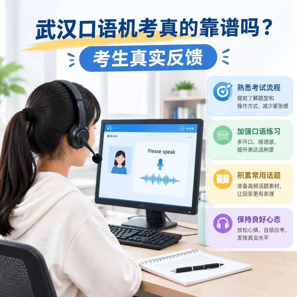 武汉口语机考真的靠谱吗?考生真实反馈