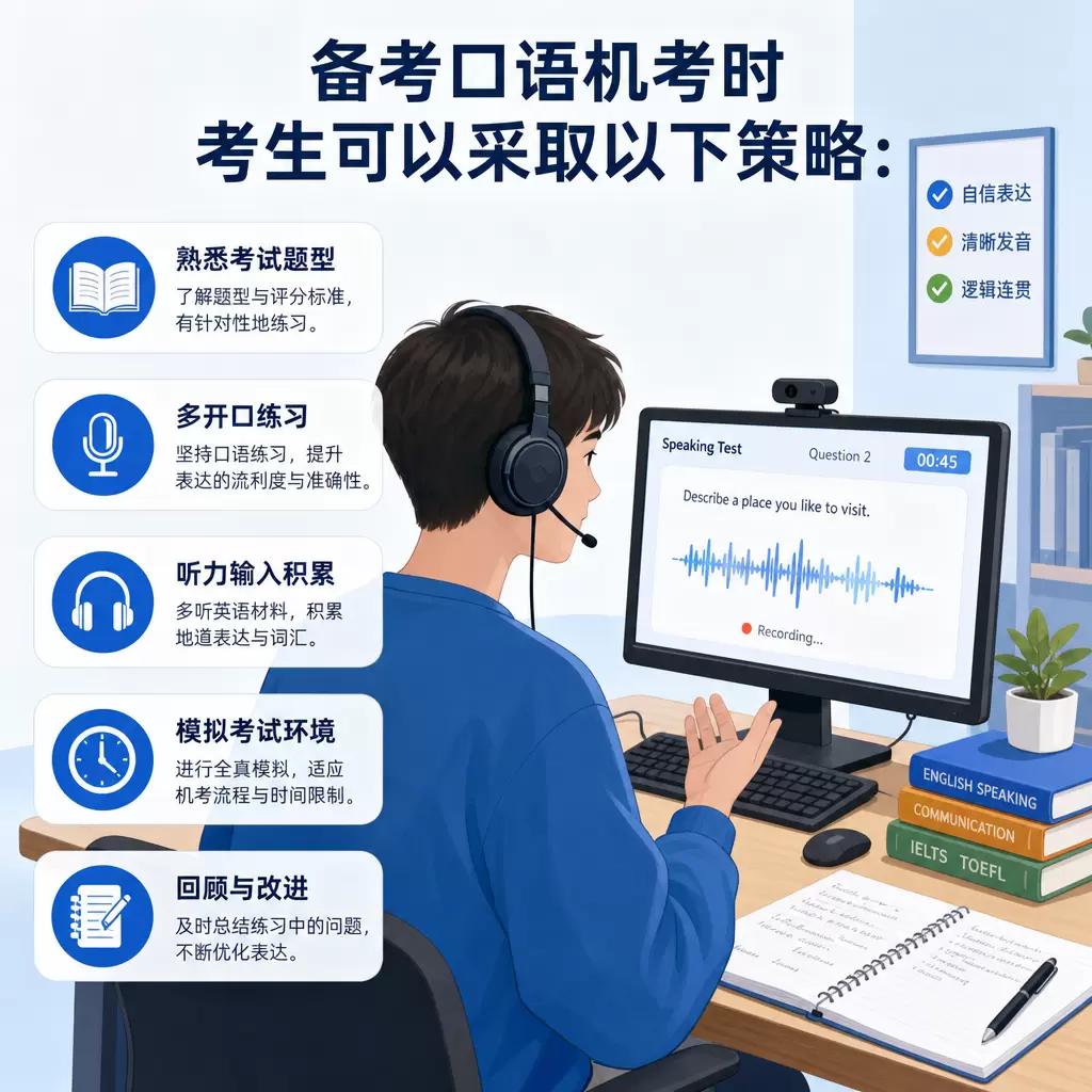 在秭归参加口语机考前你需要知道的事项